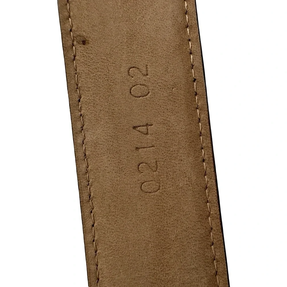 Bespoke Brown Genuine American Alligator Mens Belt Size 36 USA NWOT